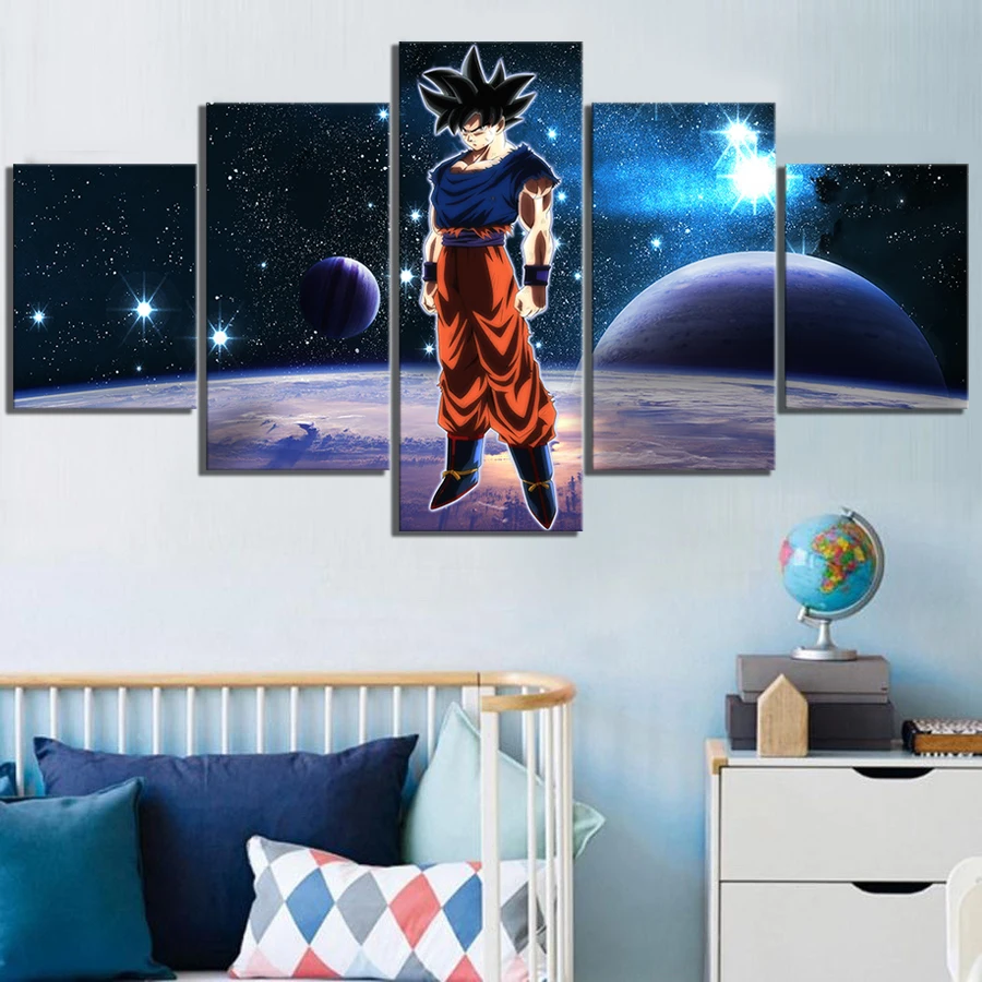 5 Piece Dragon Ball Super Anime Poster Ultra Instinct Goku Picture Starry Night Sky Poster Wall Paintings Canvas Art Home Decor
5 Piece Dragon Ball Super Anime Poster Ultra Instinct Goku Picture Starry Night Sky Poster Wall Paintings Canvas Art Home Decor