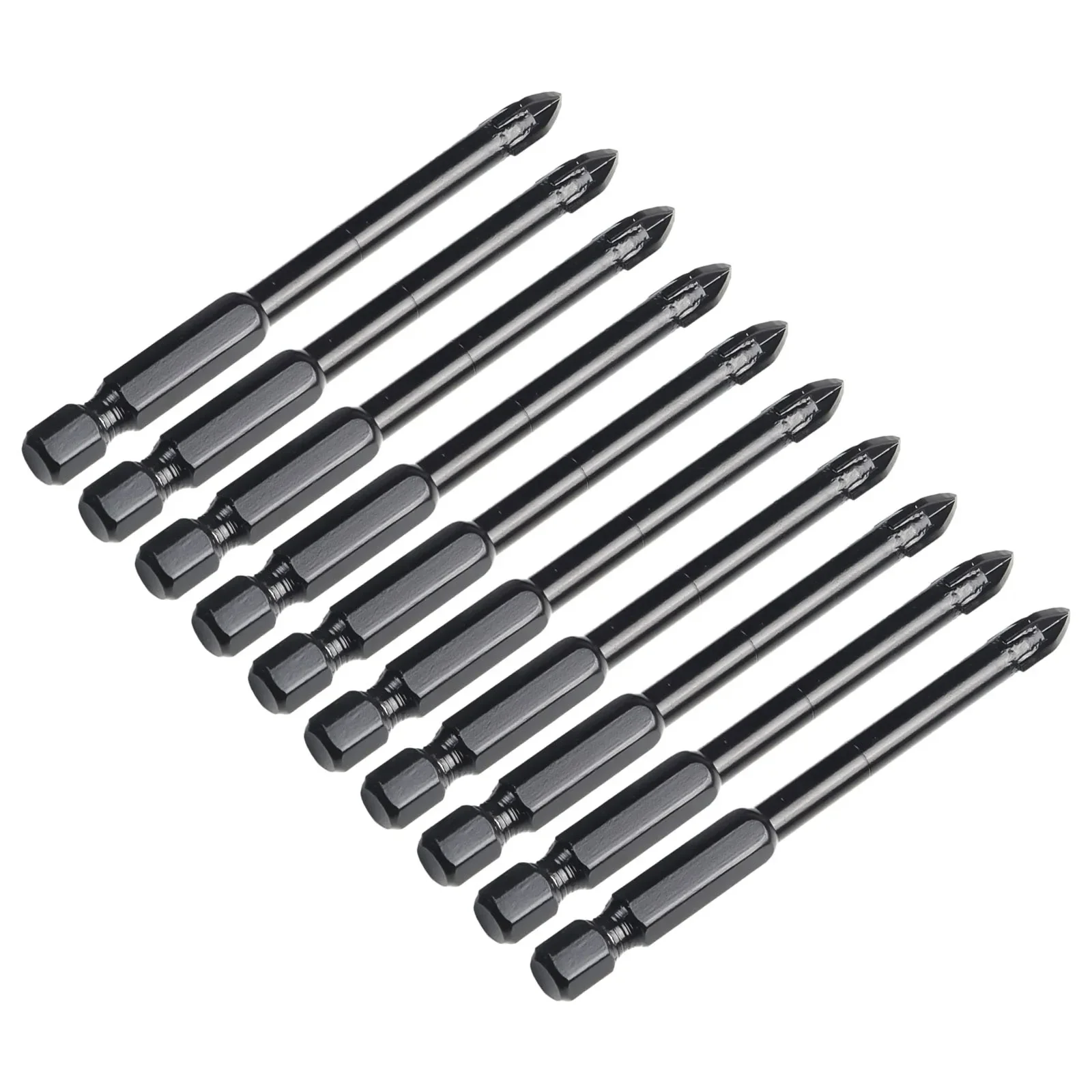 YG6X Alloy Professional Bits Drill Accessoties Tool Triangular 6mm Black Hex Tungsten Carbide 10pcs Thin Iron Plate
YG6X Alloy Professional Bits Drill Accessoties Tool Triangular 6mm Black Hex Tungsten Carbide 10pcs Thin Iron Plate