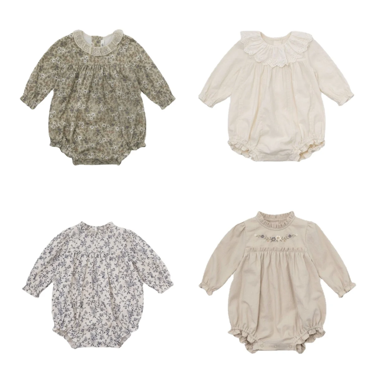 Baby Genevieve Romper Ins LOU Palace Style Embroidery Lace Summer Floral Comfortable Cotton Bodysuits Pastoral Style Baby Onesie
Baby Genevieve Romper Ins LOU Palace Style Embroidery Lace Summer Floral Comfortable Cotton Bodysuits Pastoral Style Baby Onesie