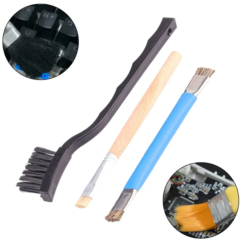 3pcs/Set Double Head PCB ESD Cleaning Brush For Mobile Phone Repair Soldering For Cleaning The Gaps Of The Keyboard Host
3pcs/Set Double Head PCB ESD Cleaning Brush For Mobile Phone Repair Soldering For Cleaning The Gaps Of The Keyboard Host