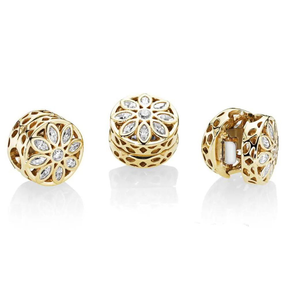 Authentic 925 Sterling Silver Bead Golden Marquise Flower Clip Charm Fit Pandora Women Bracelet Bangle Gift DIY Jewelry
Authentic 925 Sterling Silver Bead Golden Marquise Flower Clip Charm Fit Pandora Women Bracelet Bangle Gift DIY Jewelry
