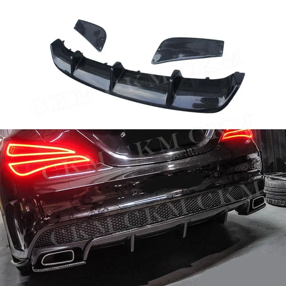 For Mercedes Benz CLA W117 CLA180 CLA200 250 CLA45 AMG Package 2013 -2018 Carbon Fiber R Style Rear Bumper Diffuser Splitters
For Mercedes Benz CLA W117 CLA180 CLA200 250 CLA45 AMG Package 2013 -2018 Carbon Fiber R Style Rear Bumper Diffuser Splitters