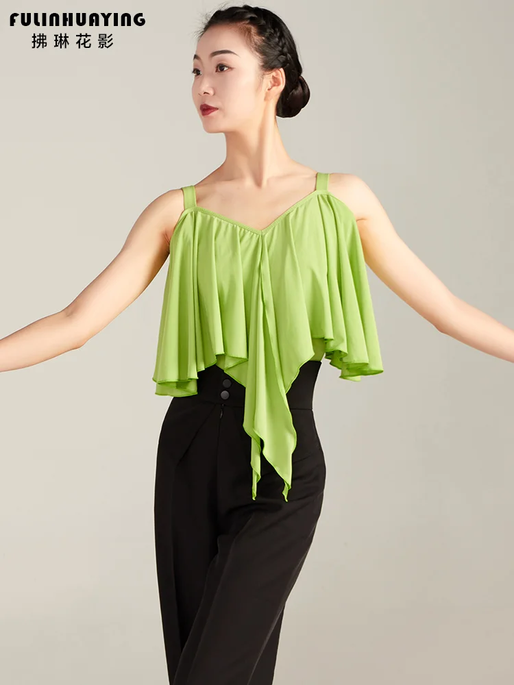 Женское трико для латиноамериканских танцев, откровенный Топ для сальсы, бальной комнаты, танго, ча-ча, румбы, самбы, латиноамериканских танцев, Y0395, новинка 2023
Женское трико для латиноамериканских танцев, откровенный Топ для сальсы, бальной комнаты, танго, ча-ча, румбы, самбы, латиноамериканских танцев, Y0395, новинка 2023