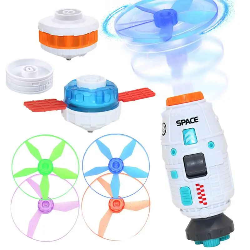 Flying Disc Toy Rocket Shape Flying Toys Disc For Kids Interactive Fetch Toy Spinning Toy Indoor & Outside Toy
Flying Disc Toy Rocket Shape Flying Toys Disc For Kids Interactive Fetch Toy Spinning Toy Indoor & Outside Toy