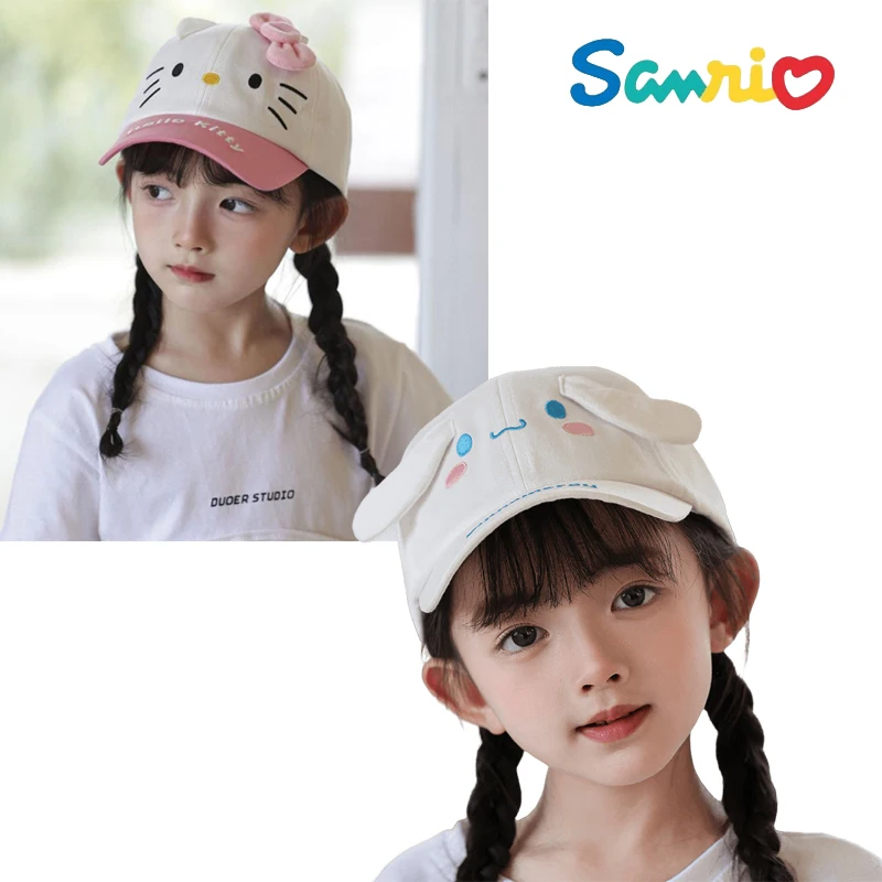Бейсболки с аниме Sanrios Hellokittys My Melody Cinnamoroll Kuromi для мальчиков и девочек, повседневные солнцезащитные Детские кепки с защитой от солнца, кепка в подарок
Бейсболки с аниме Sanrios Hellokittys My Melody Cinnamoroll Kuromi для мальчиков и девочек, повседневные солнцезащитные Детские кепки с защитой от солнца, кепка в подарок