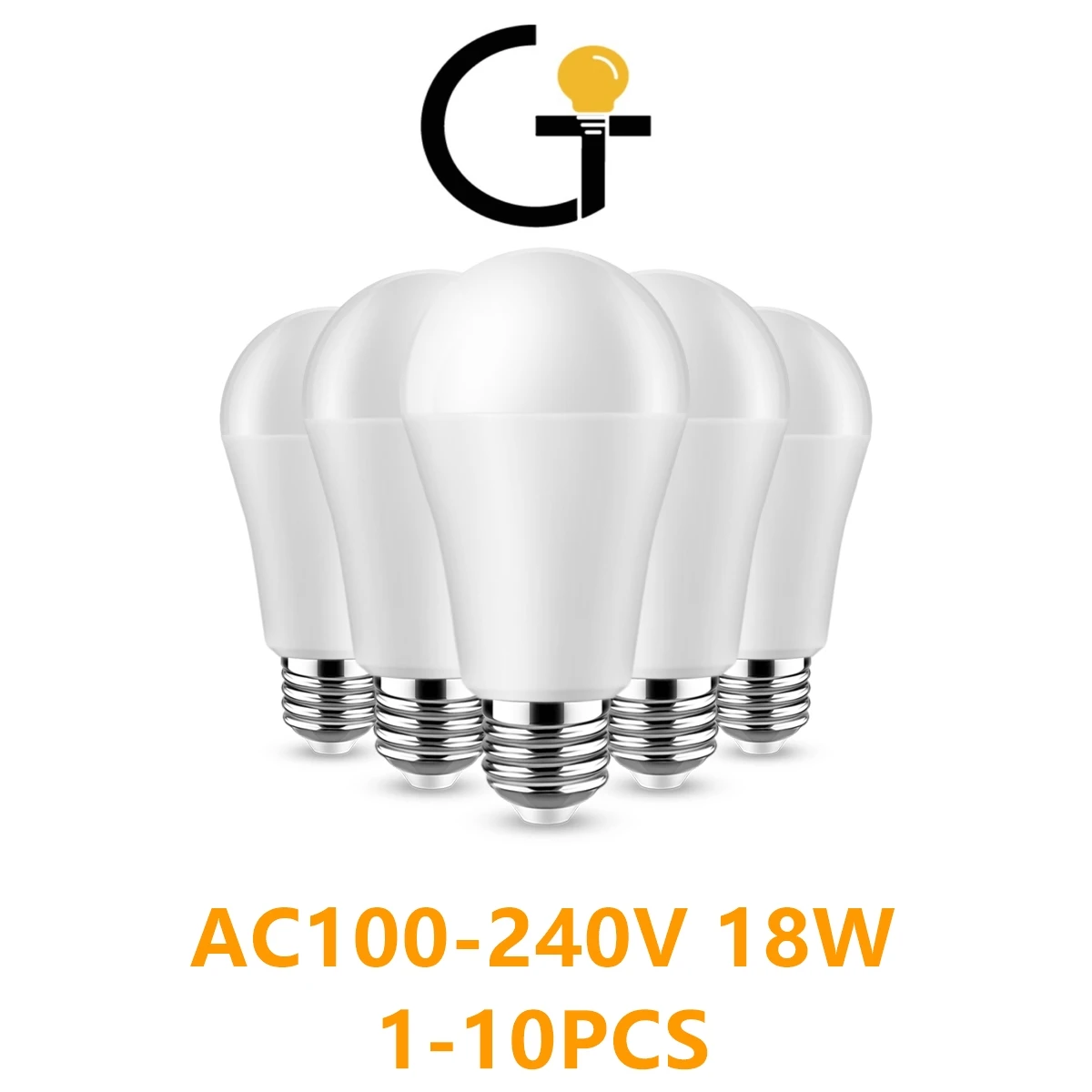 LED high power bulb A60 AC120V 220V E27 B22 18W 100LM/W 3000K/4000K/6000K super bright warm white light for mall home lighting
LED high power bulb A60 AC120V 220V E27 B22 18W 100LM/W 3000K/4000K/6000K super bright warm white light for mall home lighting
