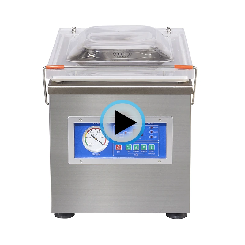 

DZ260B CE Certified Automatic Single Chamber Vacuum Sealer Machine For Food Packing
