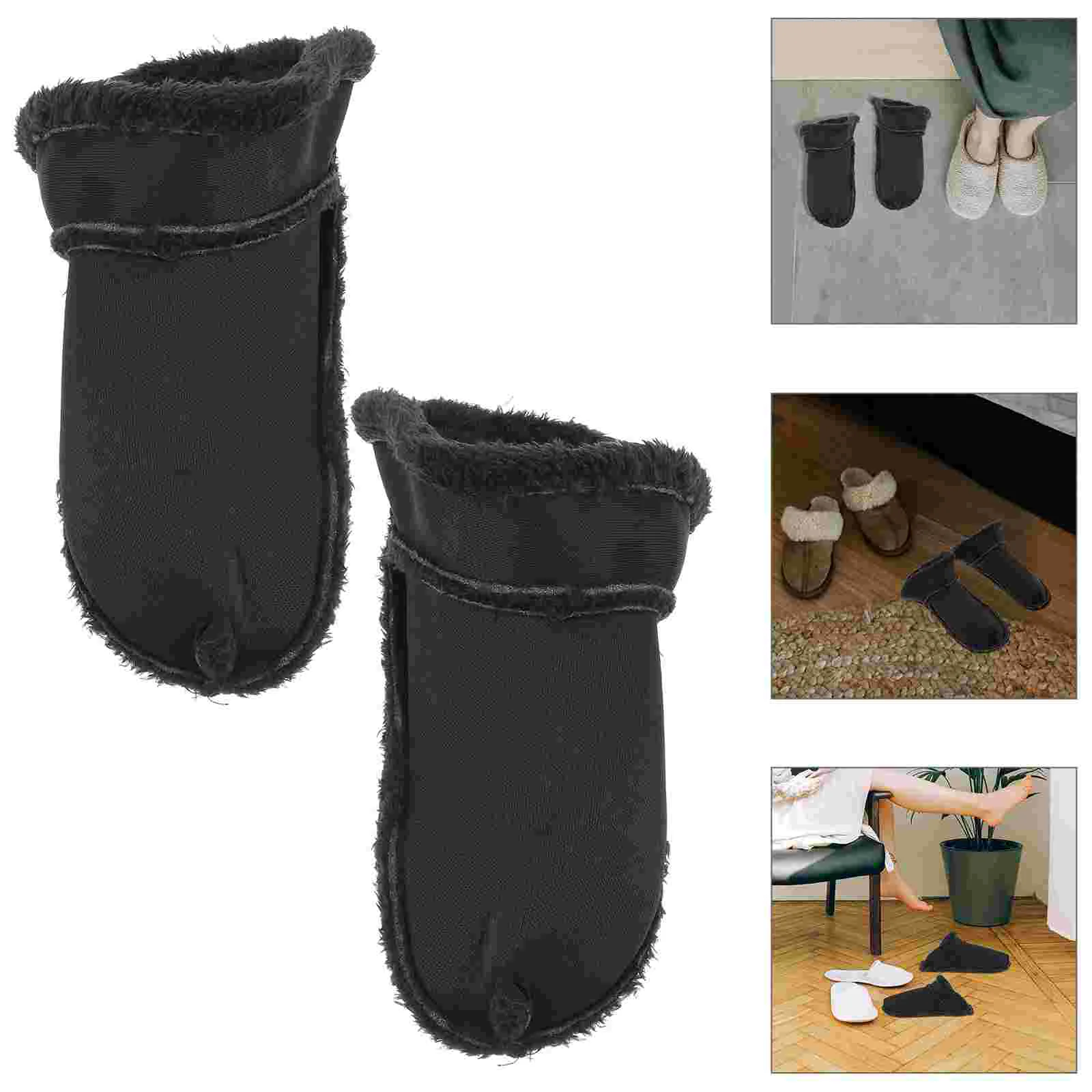 

Warm Shoes Liner Furry Clogs Shoes Liners Winter Fur Insert Shoe Insoles Plush Replacements Inserts