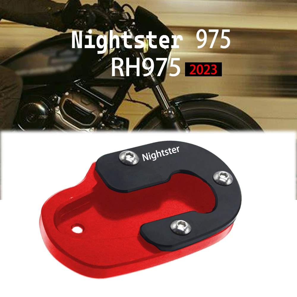 Motorcycle Accessories Foot Side Stand Enlarger Plate Kickstand Enlarge Extension For Harley Nightster 975 RH975 RH 975 2023
Motorcycle Accessories Foot Side Stand Enlarger Plate Kickstand Enlarge Extension For Harley Nightster 975 RH975 RH 975 2023
