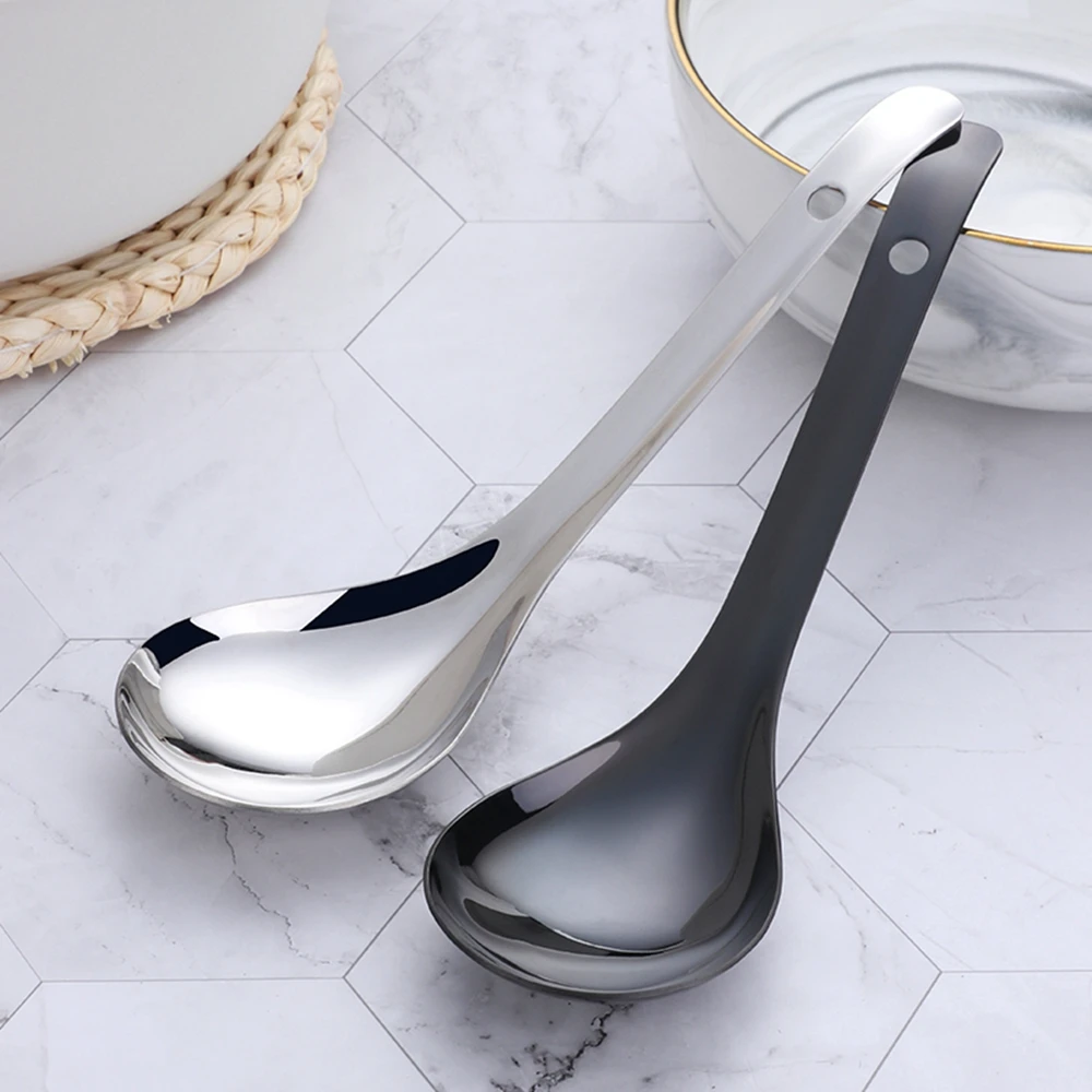 304 Stainless Steel Cooking Utensil Home Tableware Soup Spoons Spoon Ladle Rice Serving Spoon Tablespoons
304 Stainless Steel Cooking Utensil Home Tableware Soup Spoons Spoon Ladle Rice Serving Spoon Tablespoons