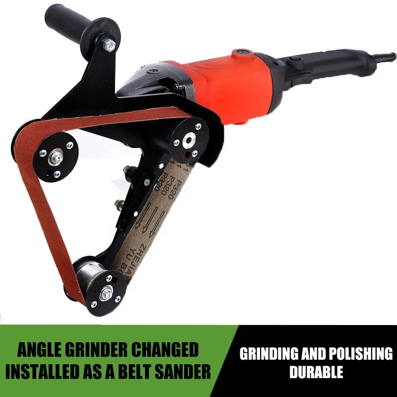 

M14/M10 Iron Angle Grinder Sanding Belt Adapter Accessories of Sanding Machine Grinding Polishing Machine Belt Sander Adapter