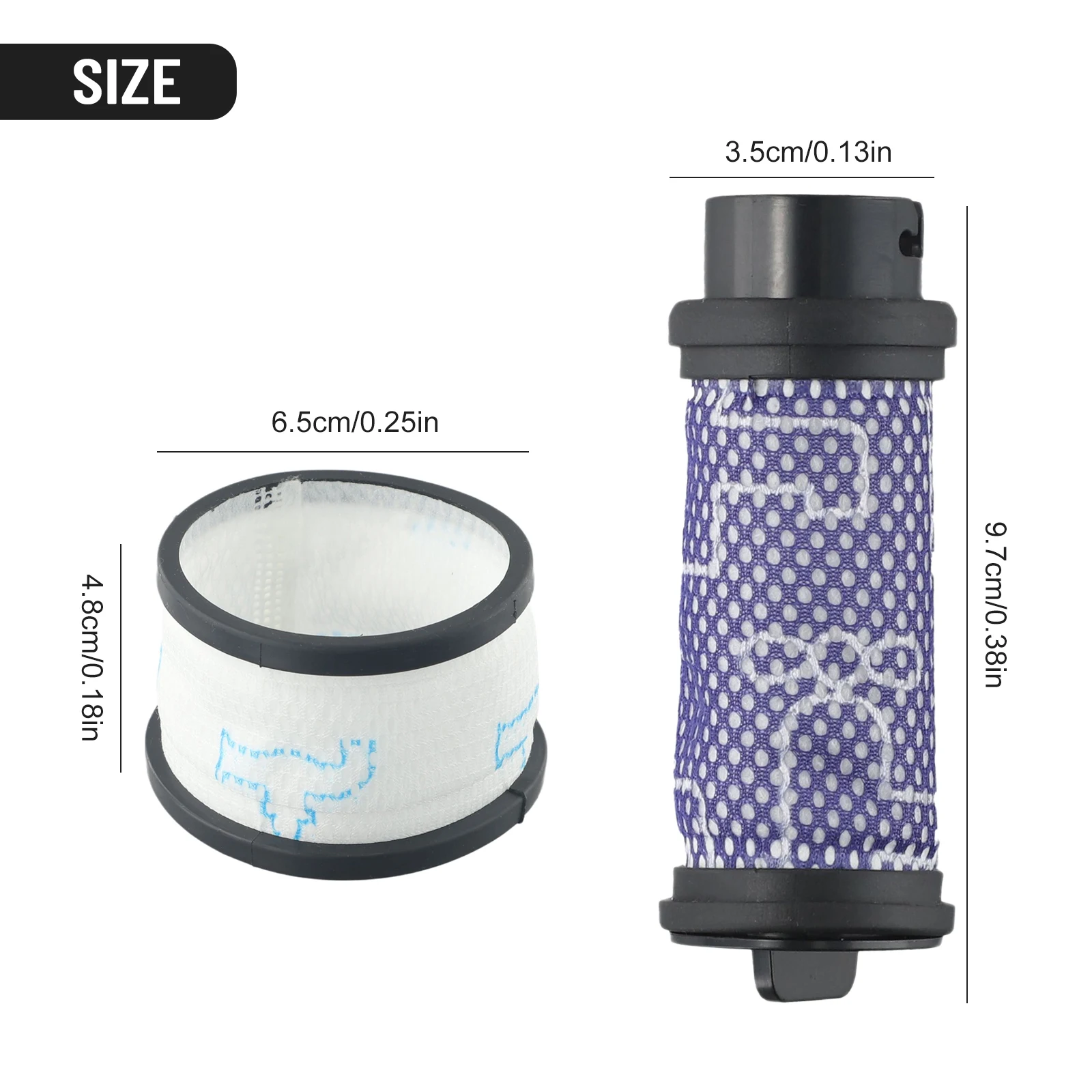 2 Pack Washable Reusable Filters Package Primary Secondary Filter For Cordless Vacuum Cleaner Accessories INSE N5 S6 S6P S600
2 Pack Washable Reusable Filters Package Primary Secondary Filter For Cordless Vacuum Cleaner Accessories INSE N5 S6 S6P S600