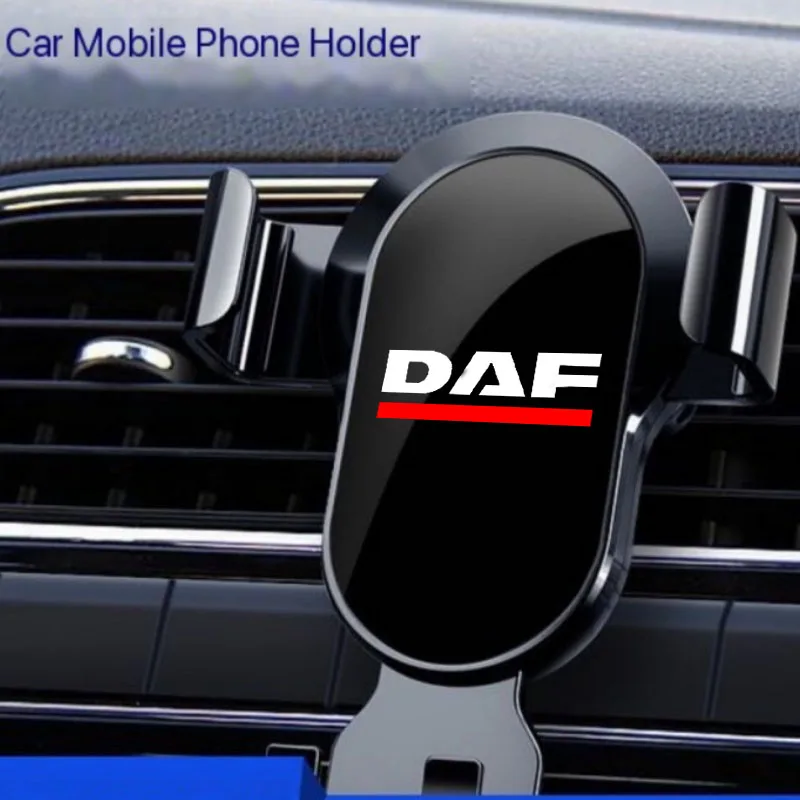 

Car Phone Holder Car Air Vent Clip Mount Mobile Phone Holder Support for DAF XF CF LF VAN lf 95 105 Auto Accessories
