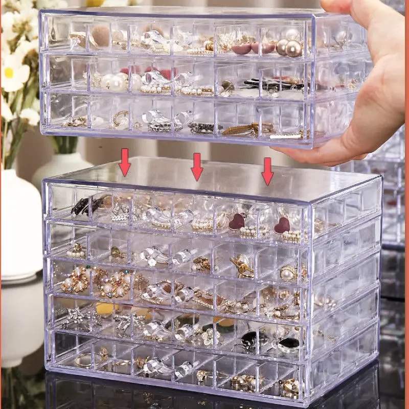 Nail Organizer Acrylic Plastic Transparent Art Box Jewelry Stackable Drawer Cosmetic Stand Storage Display Diamond
Nail Organizer Acrylic Plastic Transparent Art Box Jewelry Stackable Drawer Cosmetic Stand Storage Display Diamond