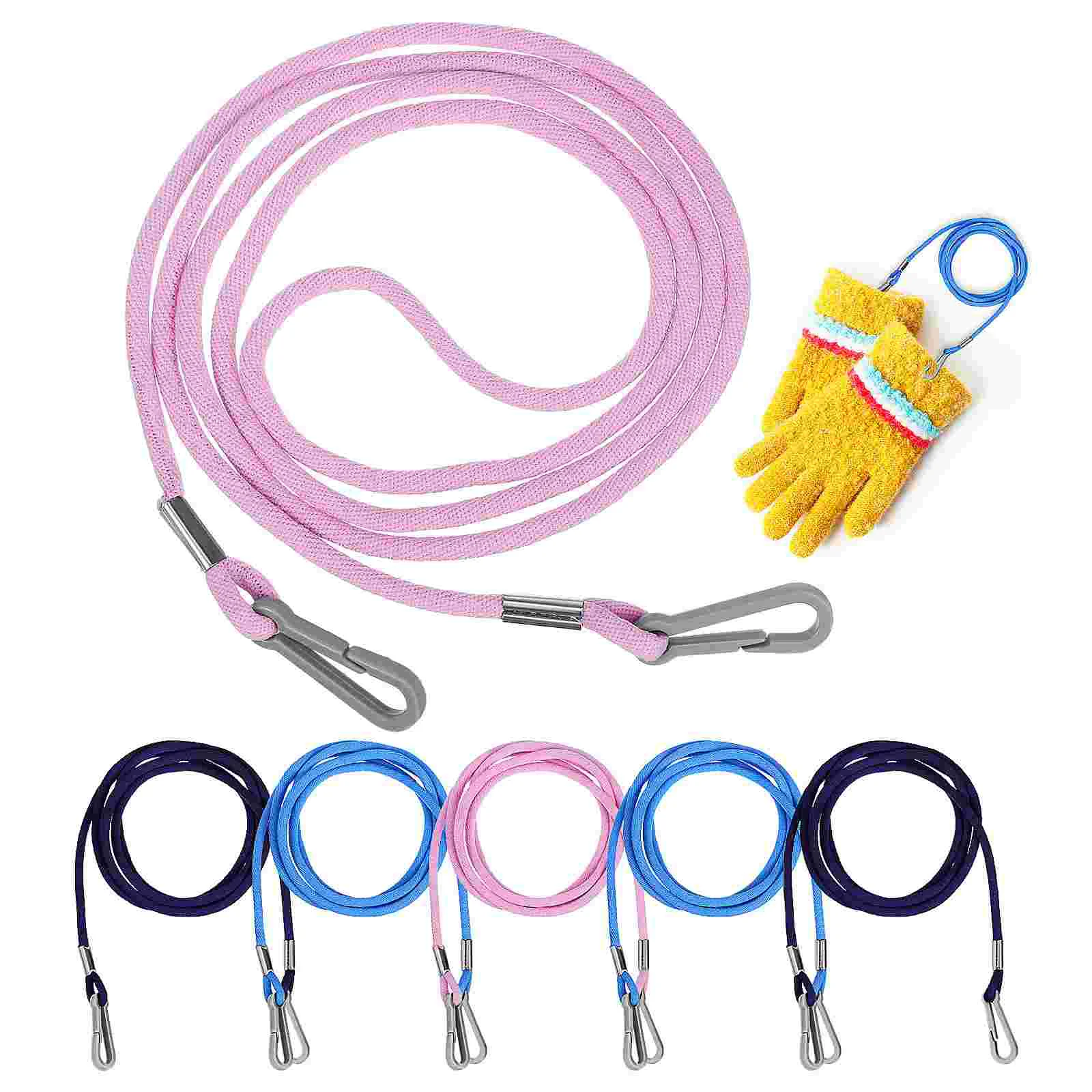 6 Pcs Mitten Strings For Kids Anti-lost Rope For Gloves Nylon Glove Rope Kids Mitten Clips Glove Clips
6 Pcs Mitten Strings For Kids Anti-lost Rope For Gloves Nylon Glove Rope Kids Mitten Clips Glove Clips