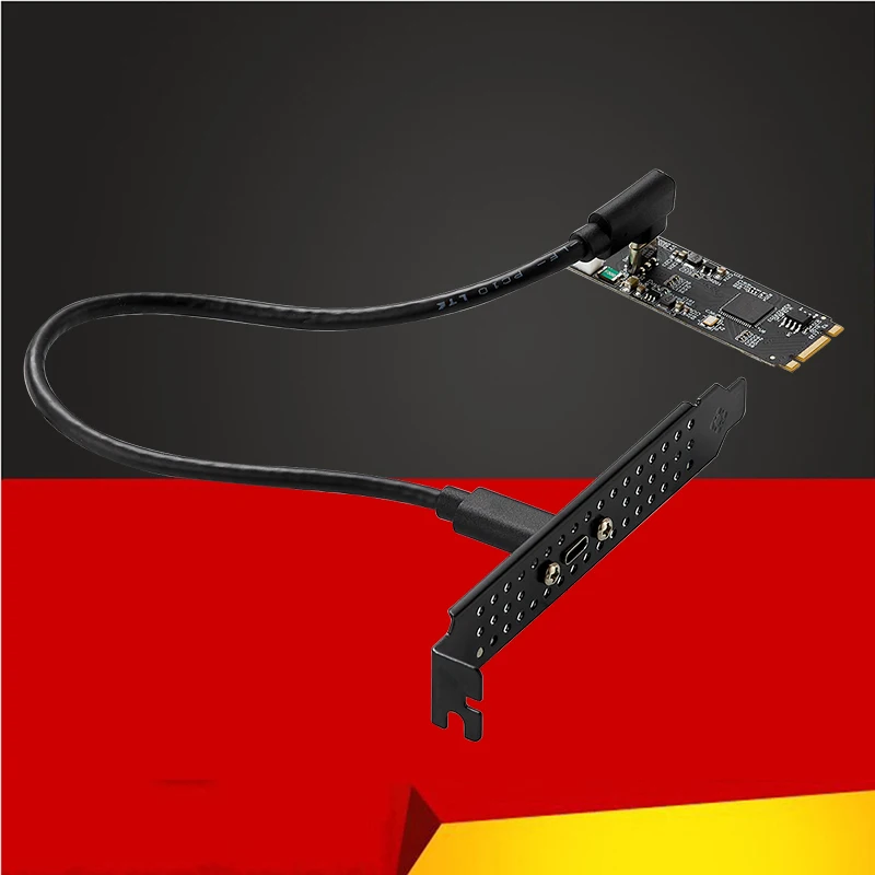 M.2 to Type C Expansion Card M.2 M/B Key to USB3.2 Gen2 10Gbps USB C Riser ASM3142 Chip M2 22x60 Data Transfer Converter Adapter
M.2 to Type C Expansion Card M.2 M/B Key to USB3.2 Gen2 10Gbps USB C Riser ASM3142 Chip M2 22x60 Data Transfer Converter Adapter