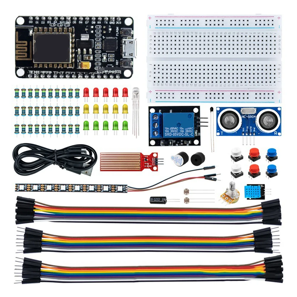 Build Your Own IoT Devices Easily with the Comprehensive Development Board Starter Kit Breadboard and Sensor Kit
Build Your Own IoT Devices Easily with the Comprehensive Development Board Starter Kit Breadboard and Sensor Kit
