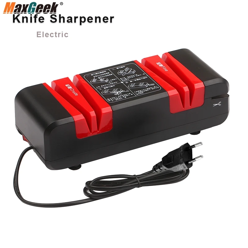 Новая профессиональная электрическая точилка для ножей Maxgeek, многофункциональные автоматические Точилки для домашних ножниц, кухонные ножи
Новая профессиональная электрическая точилка для ножей Maxgeek, многофункциональные автоматические Точилки для домашних ножниц, кухонные ножи