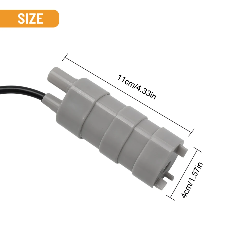 DC Submersible Pump 12V 600L/H Water Pump -20℃~60℃ / -4℉~140℉ Small Pump Caravan For Camping Garden DC Submersible Pumps
DC Submersible Pump 12V 600L/H Water Pump -20℃~60℃ / -4℉~140℉ Small Pump Caravan For Camping Garden DC Submersible Pumps