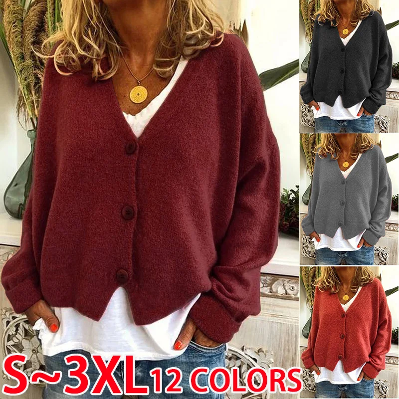 Autumn and winter women's cardigan casual jacket long sleeved knitted sweater long sleeved V-neck slim fit long jacket
Autumn and winter women's cardigan casual jacket long sleeved knitted sweater long sleeved V-neck slim fit long jacket