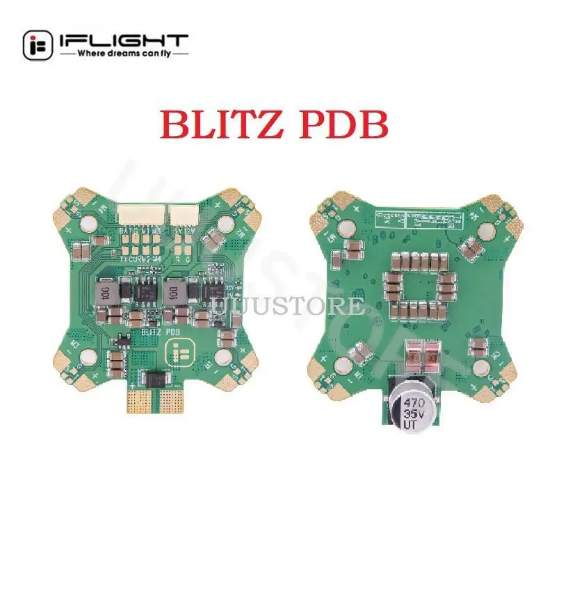 IFlight BLITZ PDB поддержка 4-8S LIPO вход с 30,5*30,5 монтажное отверстие для FPV 5-7 дюймов дроны запчасти
IFlight BLITZ PDB поддержка 4-8S LIPO вход с 30,5*30,5 монтажное отверстие для FPV 5-7 дюймов дроны запчасти