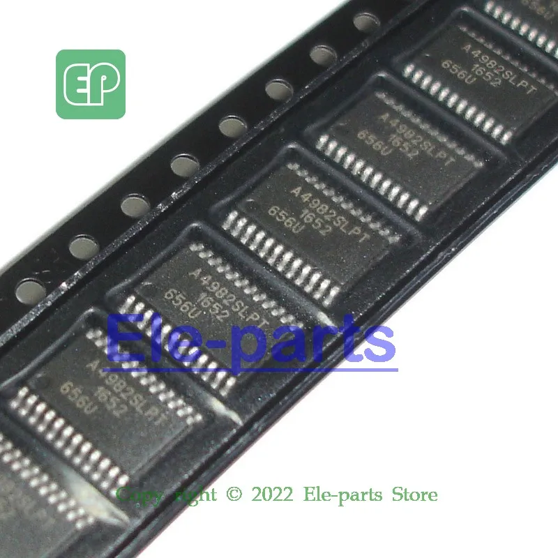 5 PCS A4982SLPTR-T TSSOP-24 A4982SLPT A4982S DMOS Microstepping Driver with Translator and Overcurrent Protection Chip IC
5 PCS A4982SLPTR-T TSSOP-24 A4982SLPT A4982S DMOS Microstepping Driver with Translator and Overcurrent Protection Chip IC