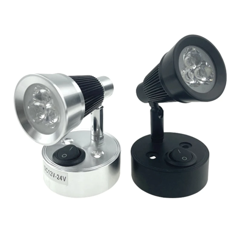 

G99F RVs Lights Внутренняя лампа для чтения Светодиодная прикроватная лампа 3 Вт Настенные светильники Лодки