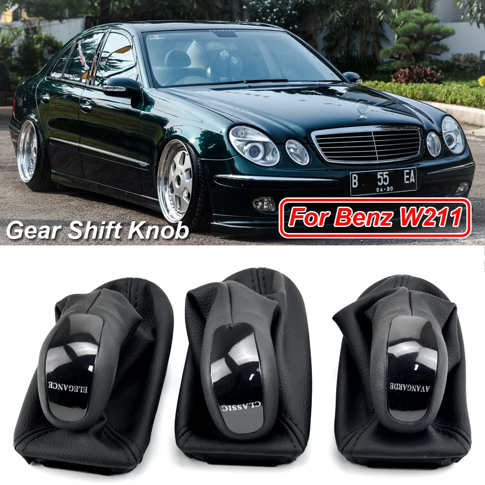 For Mercedes Benz W211 Automatic Gear Shift Knob Lever Shifter Stick Leather Gaiter Boot Cover Case Car Styling Accessories
For Mercedes Benz W211 Automatic Gear Shift Knob Lever Shifter Stick Leather Gaiter Boot Cover Case Car Styling Accessories