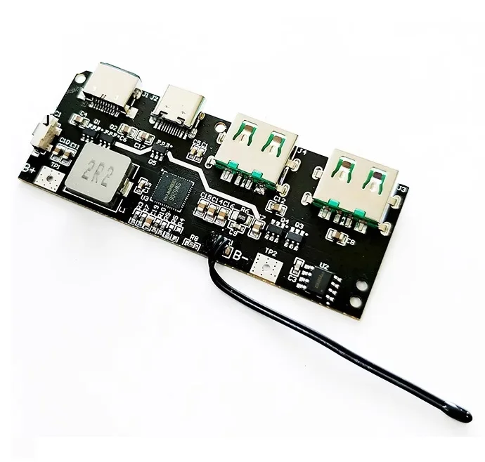 Внешний аккумулятор QC4.0 QC3.0 светодиодный с двумя USB-портами, 5 В, 22,5 А, 18650 Вт, Micro/Type-C USB, модуль зарядки, защита от перегрева/цепи
Внешний аккумулятор QC4.0 QC3.0 светодиодный с двумя USB-портами, 5 В, 22,5 А, 18650 Вт, Micro/Type-C USB, модуль зарядки, защита от перегрева/цепи