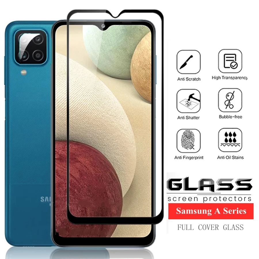 Full Cover Tempered Glass for Samsung A54 5G A53 A52S A51 A50 A32 Screen Protector Film Galaxy A34 A22 A31 4G A42 A34 A21S a02S 
Full Cover Tempered Glass for Samsung A54 5G A53 A52S A51 A50 A32 Screen Protector Film Galaxy A34 A22 A31 4G A42 A34 A21S a02S