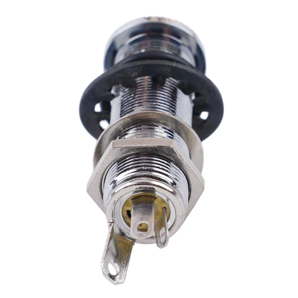 New Durable Jack Socket Anti-noisy For Electric Guitar Guitar High Sensitivity Metal Bass Output Electric Bass
New Durable Jack Socket Anti-noisy For Electric Guitar Guitar High Sensitivity Metal Bass Output Electric Bass