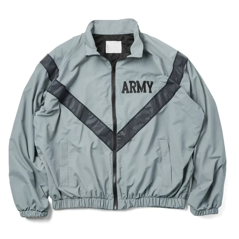 2024 New Oversized US Army Improved Physical Fitness Uniform Reflective PT Windproof Water Resistant Outwear Training Jacket
2024 New Oversized US Army Improved Physical Fitness Uniform Reflective PT Windproof Water Resistant Outwear Training Jacket