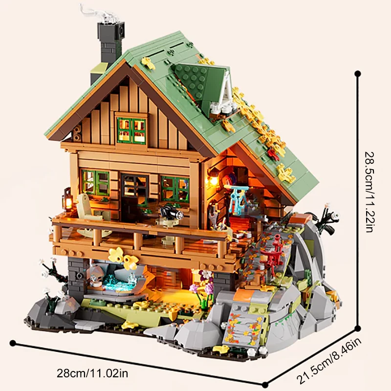 mountain cabin House Buildings Sets, City Apartment Store Architecture Modular Buildings Blocks Model Kit Gift for Kids 2255pcs mountain cabin House Buildings Sets, City Apartment Store Architecture Modular Buildings Blocks Model Kit Gift for Kids 2255pcs