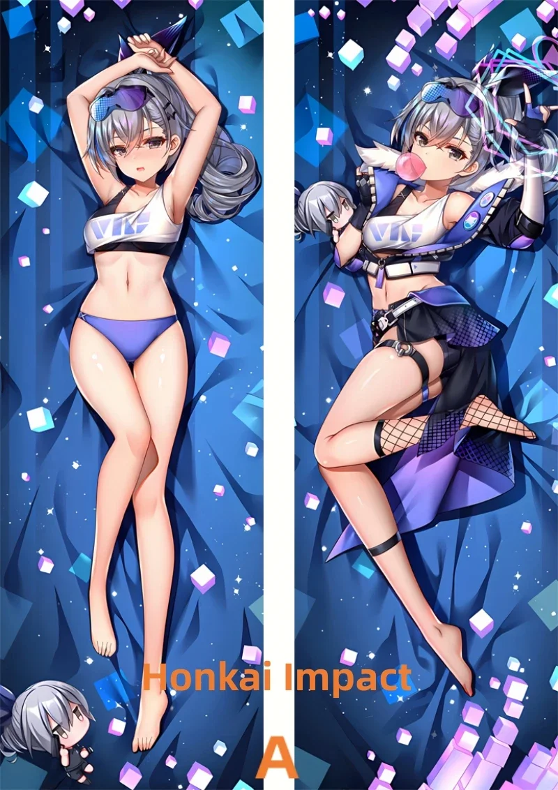 Dakimakura Anime Pillow Case Honkai Gakuen Double-sided Print Of Life-size Body Pillowcase Can be Customized
Dakimakura Anime Pillow Case Honkai Gakuen Double-sided Print Of Life-size Body Pillowcase Can be Customized