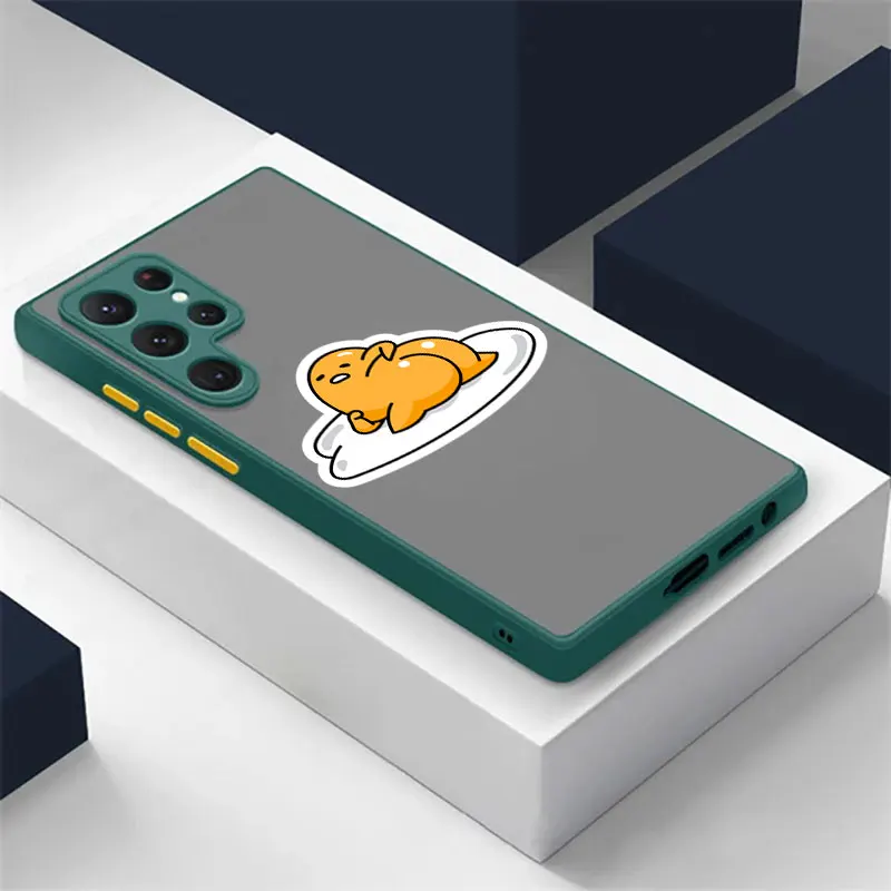 Cartoon Funny Gudetama Bye Phone Case For Samsung Galaxy S24 Case S23 Ultra S22 S21 S20 FE S10 Plus For Samsung S24 Note20 Cover Cartoon Funny Gudetama Bye Phone Case For Samsung Galaxy S24 Case S23 Ultra S22 S21 S20 FE S10 Plus For Samsung S24 Note20 Cover