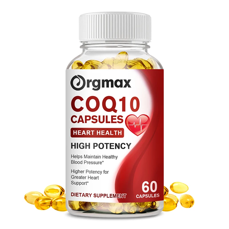 Orgmax Coq10 Capsule Coenzyme Q10 for Heart Blood Vessels Cardiovascular Liver Health Detox Relieve Fatigue Stress Free Shipping
Orgmax Coq10 Capsule Coenzyme Q10 for Heart Blood Vessels Cardiovascular Liver Health Detox Relieve Fatigue Stress Free Shipping