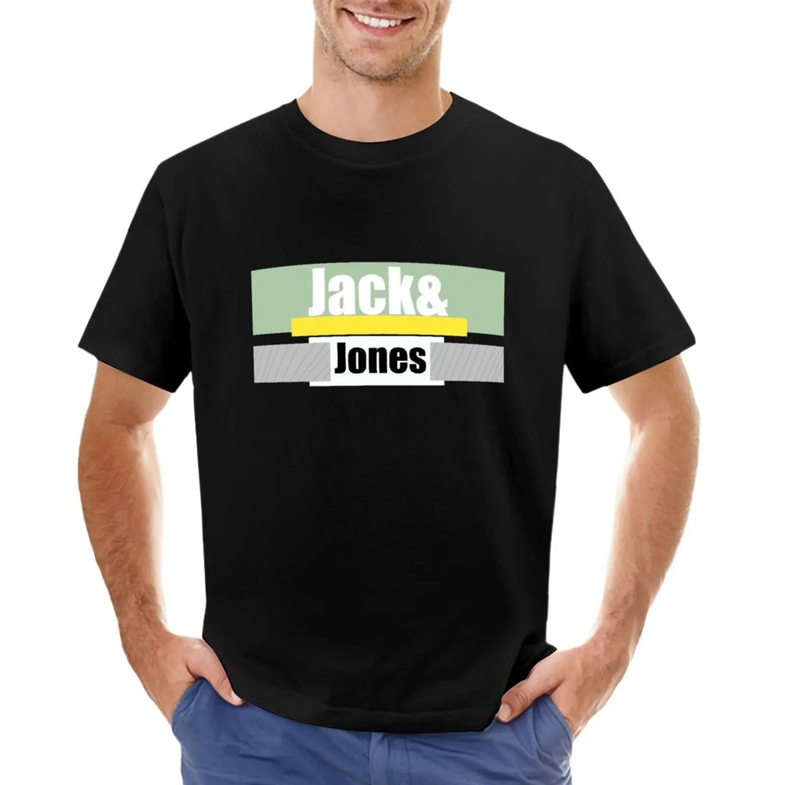 

Jack& Jones T-Shirt summer top mens graphic t-shirts