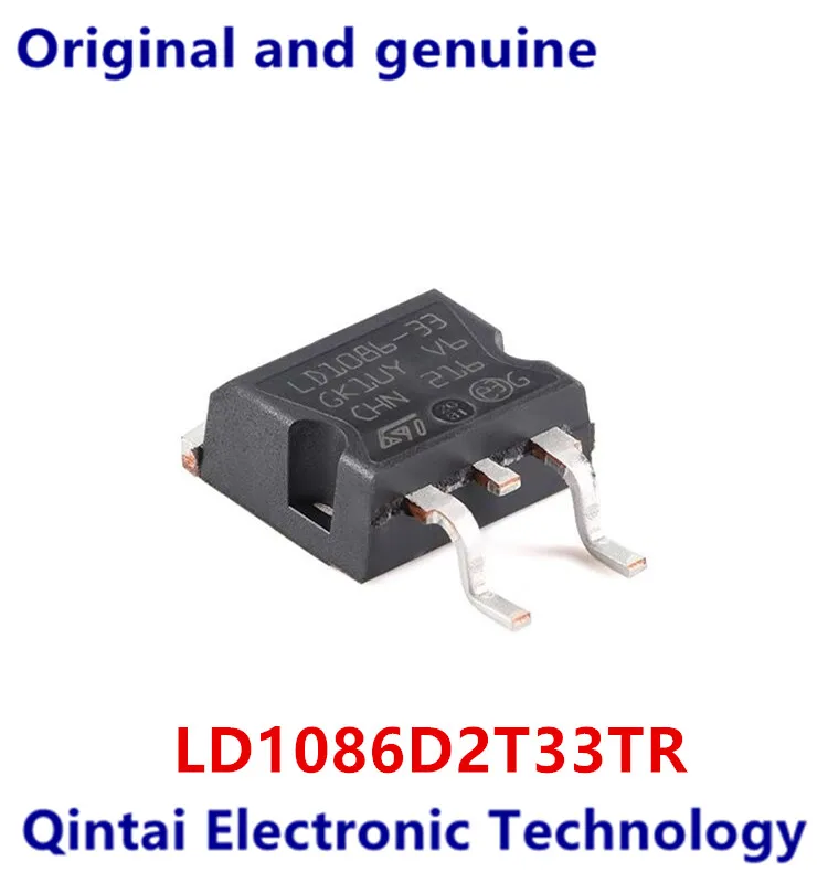Original genuine LD1086D2T33TR TO-263 1.5A fixed low voltage drop positive voltage regulator chip
Original genuine LD1086D2T33TR TO-263 1.5A fixed low voltage drop positive voltage regulator chip