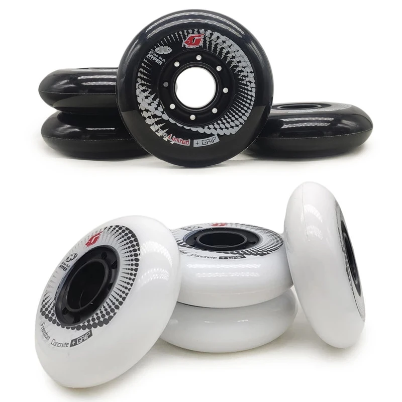 Hyper+G Skate Wheels 8 Pieces GRIP Concrete Inline Roller Skates Wheel 84A Slalom Braking Skating Street Slinding Patines Tires
Hyper+G Skate Wheels 8 Pieces GRIP Concrete Inline Roller Skates Wheel 84A Slalom Braking Skating Street Slinding Patines Tires