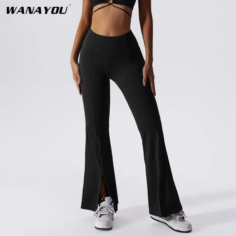 WANAYOU Flare Leggings High Waist Wide Leg Pants Women Gym Sports Yoga Pants Dance Trousers Retro Streetwear Push Up Clothing 
WANAYOU Flare Leggings High Waist Wide Leg Pants Women Gym Sports Yoga Pants Dance Trousers Retro Streetwear Push Up Clothing