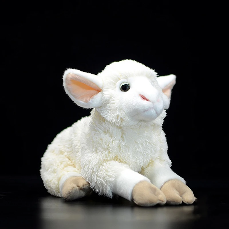Cute Soft Sheep Stuffed Plush Toy Realistic Simulation Original Ovis aries Cuddly Animal Model Doll Kids Audlt Gifts
Cute Soft Sheep Stuffed Plush Toy Realistic Simulation Original Ovis aries Cuddly Animal Model Doll Kids Audlt Gifts
