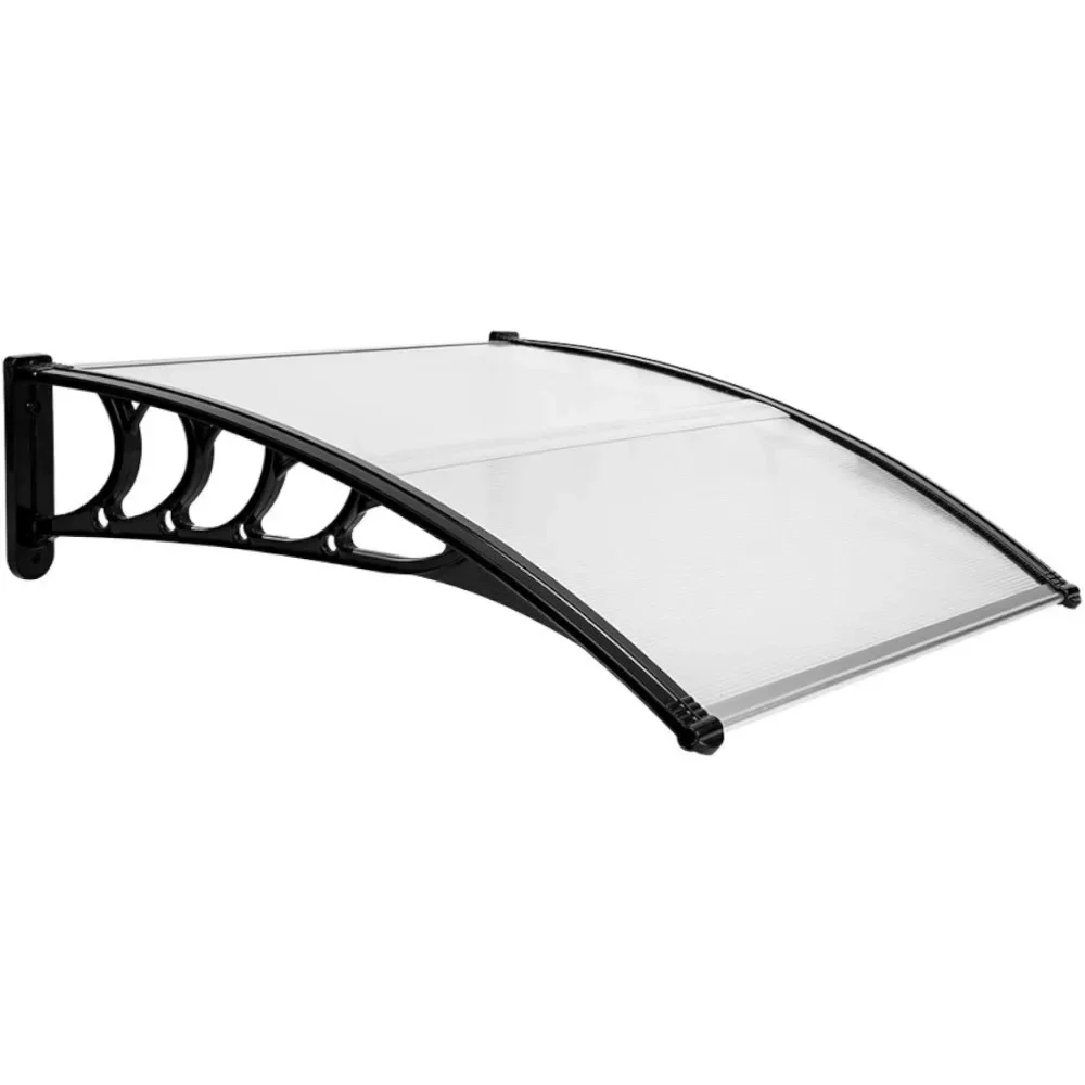 Shelter Awnings for Doors Polycarbonate Cover Patio Door Awning Rain Snow Sunlight Protection Window Awning Door Canopy Exterior
Shelter Awnings for Doors Polycarbonate Cover Patio Door Awning Rain Snow Sunlight Protection Window Awning Door Canopy Exterior