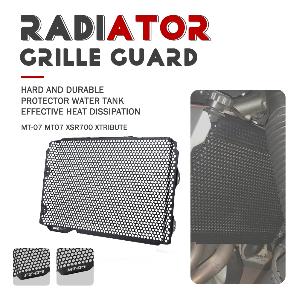 For Yamaha MT-07 MT07 MT 07 XSR700 XSR 700 XTribute 2013-2017 Motorcycle Accessories Radiator Guard Protector Grille Grill Cover
For Yamaha MT-07 MT07 MT 07 XSR700 XSR 700 XTribute 2013-2017 Motorcycle Accessories Radiator Guard Protector Grille Grill Cover