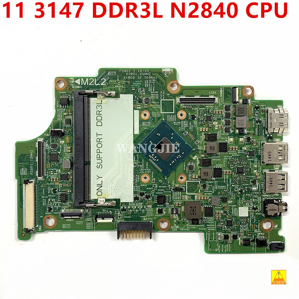13270-1 Материнская плата для ноутбука DELL Inspiron 11 3147 б/у XFXPN 0XFXPN CN-0XFXPN DDR3L W/ N2840 CPU 100% полностью протестирована
13270-1 Материнская плата для ноутбука DELL Inspiron 11 3147 б/у XFXPN 0XFXPN CN-0XFXPN DDR3L W/ N2840 CPU 100% полностью протестирована