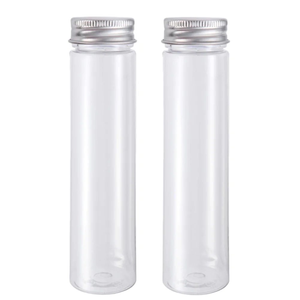 Flat-bottomed Plastic Clear Test Tubes with Screw Caps Candy Cosmetic Travel Lotion Containers
Flat-bottomed Plastic Clear Test Tubes with Screw Caps Candy Cosmetic Travel Lotion Containers