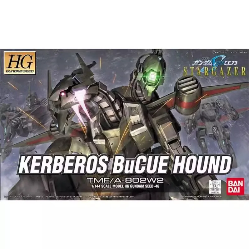 BANDAI Anime HG 1/144 TMF/A-802W2 KERBEROS BUCUE HOUND New Mobile Report Assembly Plastic Model Kit Action Toys Figures Gift
BANDAI Anime HG 1/144 TMF/A-802W2 KERBEROS BUCUE HOUND New Mobile Report Assembly Plastic Model Kit Action Toys Figures Gift