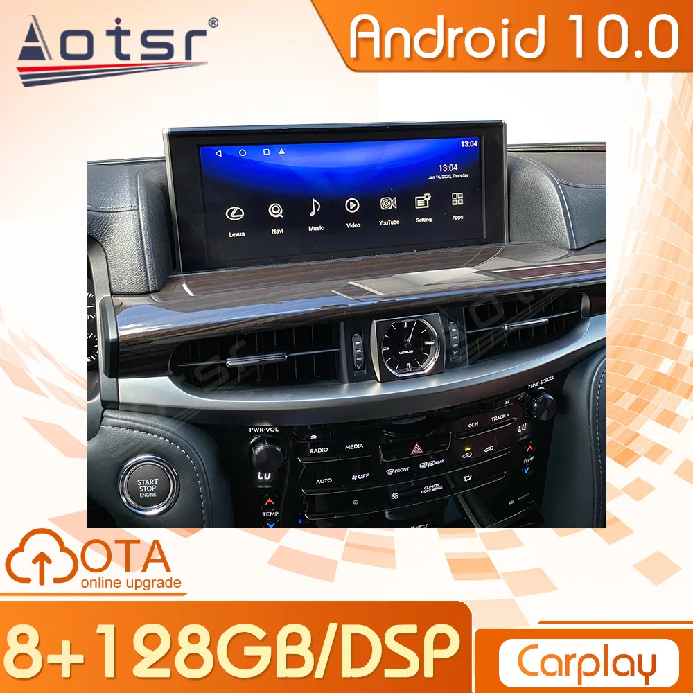 Upgrade Original Car Android Car Multimedia Auto Audio Radio Player Stereo For Lexus LX570 2015 - 2021 GPS Navigation Head Unit
Upgrade Original Car Android Car Multimedia Auto Audio Radio Player Stereo For Lexus LX570 2015 - 2021 GPS Navigation Head Unit