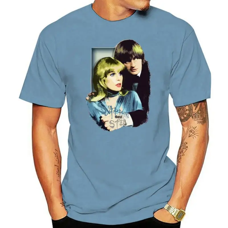 T-SHIRT Sapphire and SteelMen's & Women's Tees in (LazyCarrot) sci-fi retro time travel joanna lumley man from uncle 
T-SHIRT Sapphire and SteelMen's & Women's Tees in (LazyCarrot) sci-fi retro time travel joanna lumley man from uncle