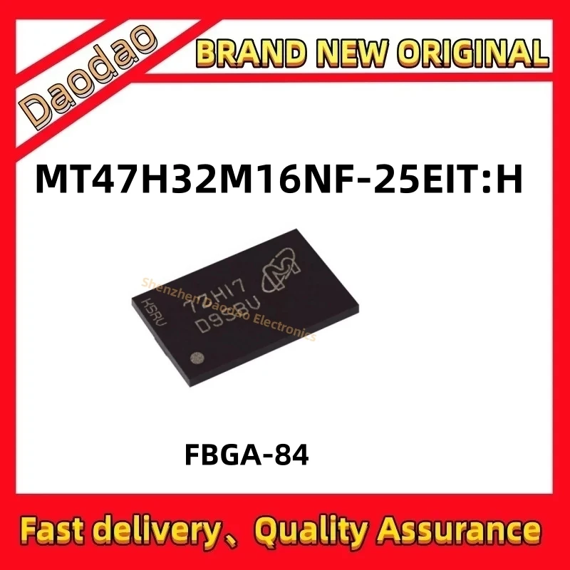 Quality Brand New MT47H32M16NF-25EIT: H micron D9SBV memory 128M particle DDR2 memory chip IC Chip FBGA-84
Quality Brand New MT47H32M16NF-25EIT: H micron D9SBV memory 128M particle DDR2 memory chip IC Chip FBGA-84