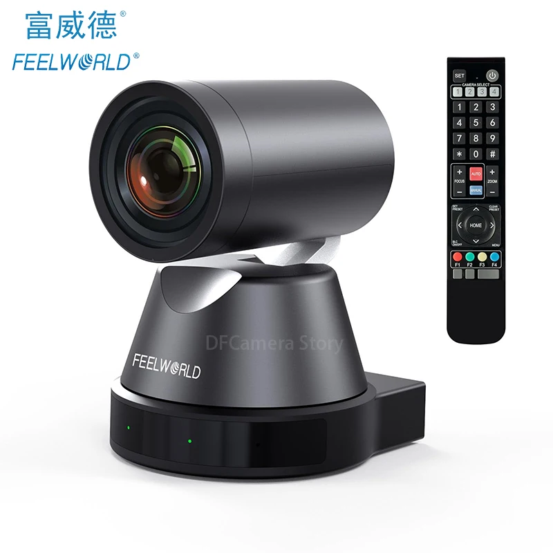 IP-камера Feelworld 4K12X 4K PTZ, USB HDMI POE 12X оптическая панорама, наклон, зум, автослежение, фокус, дистанционное управление для прямой трансляции
IP-камера Feelworld 4K12X 4K PTZ, USB HDMI POE 12X оптическая панорама, наклон, зум, автослежение, фокус, дистанционное управление для прямой трансляции
